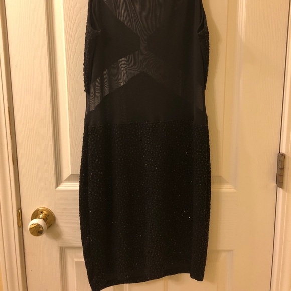 Sheer Glitter Mini Dress - Picture 3 of 3